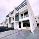 Luxurious 5-Bed Terrace Duplex with BQ + Rooftop at 2nd Toll Gate-Lekki – N140M